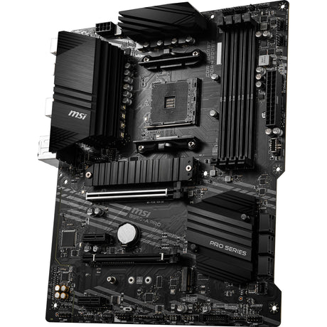 Płyta główna MSI B550-A Pro Socket AM4 (czarna, RAID, GB-LAN, dźwięk, ATX)