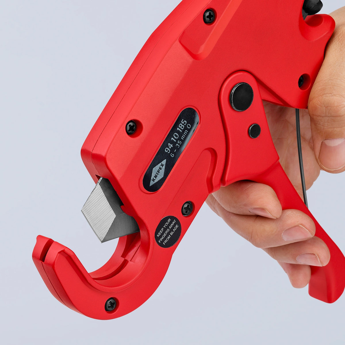 Obcinak do rur Knipex 9410185 (czerwony)