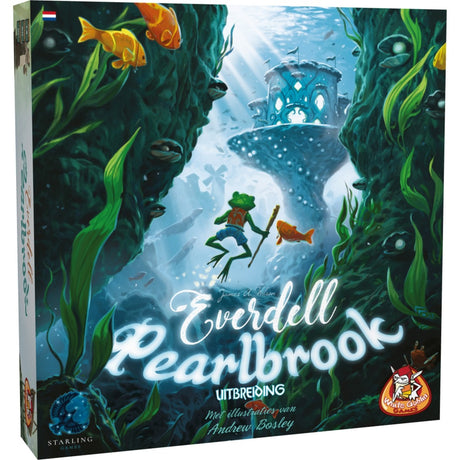 White Goblin Games Everdell: Pearlbrook gra planszowa (holenderski, dodatek, 1 - 4 graczy, 60 minut, od 10 lat)