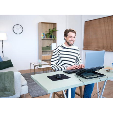 Stojak chłodzący do laptopa Trust exto Lodówka do laptopa (szara)