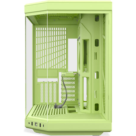 Obudowa midi tower Hyte Y70 (jasnozielona | 2x USB-A | 1x USB-C | szkło hartowane)