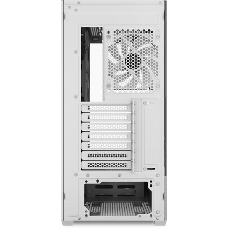 Obudowa midi tower Sharkoon ak7 argb (biała | 2x USB-A | 1x USB-C | RGB | szkło hartowane)