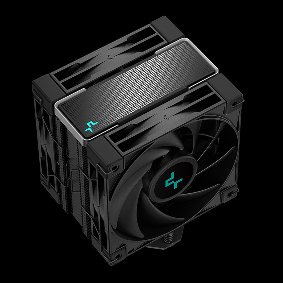 Deepcool ak400 zero dark plus chłodnica procesora (czarna)