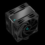 Deepcool ak400 zero dark plus chłodnica procesora (czarna)