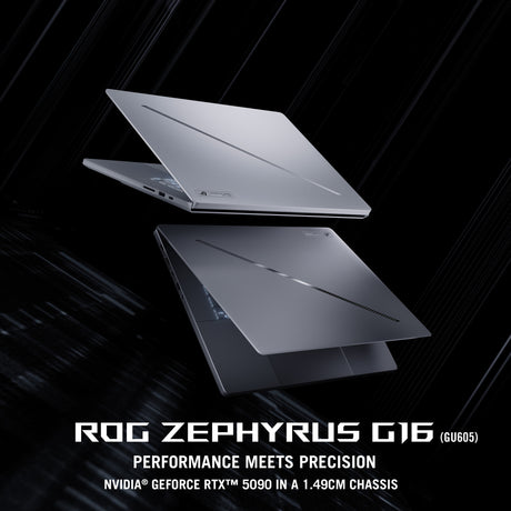 Asus rog zephyrus g16 gu605cm-qr026w 16 laptop do gier (ciemnoszary | ultra 9 285h | rtx 5060 | 16 GB | 1 TB SSD)