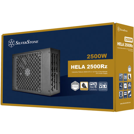Zasilacz Silverstone hela 2500r 2500 W (czarny, 4x 12v-2x6, 7x pcie)