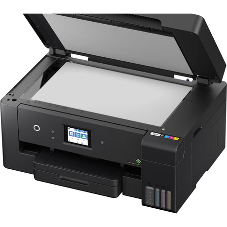 Uniwersalna drukarka atramentowa Epson ecotank et-15000 z funkcją faksu (czarny, skanowanie, kopiowanie, faks, LAN, Wi-Fi)