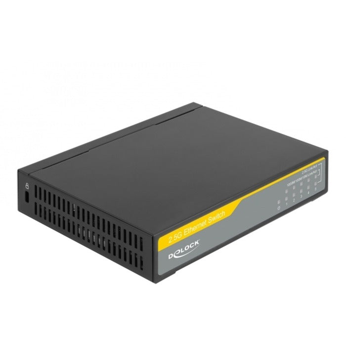 Delock 2,5-gigabitowy przełącznik Ethernet 5-portowy