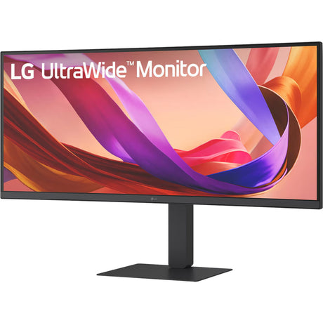 Lg ultrawide 34u650a-b 34 curved monitor (zwart, 1x displayport, 2x hdmi, 1x usb-c, 3x usb-a, 1x rj-45)
