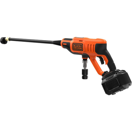 Myjka wysokociśnieniowa Black+decker bcpc18b-xj 18 V (pomarańczowo-czarna, akumulator i ładowarka nie wchodzą w skład zestawu)