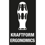 Wera 7441 Regulowany wkrętak dynamometryczny Kraftform z uchwytem szybkiej wymiany Rapidaptor, 1 4 cale, 1,2 - 3,0 nm - 1 szt. - 05074701001