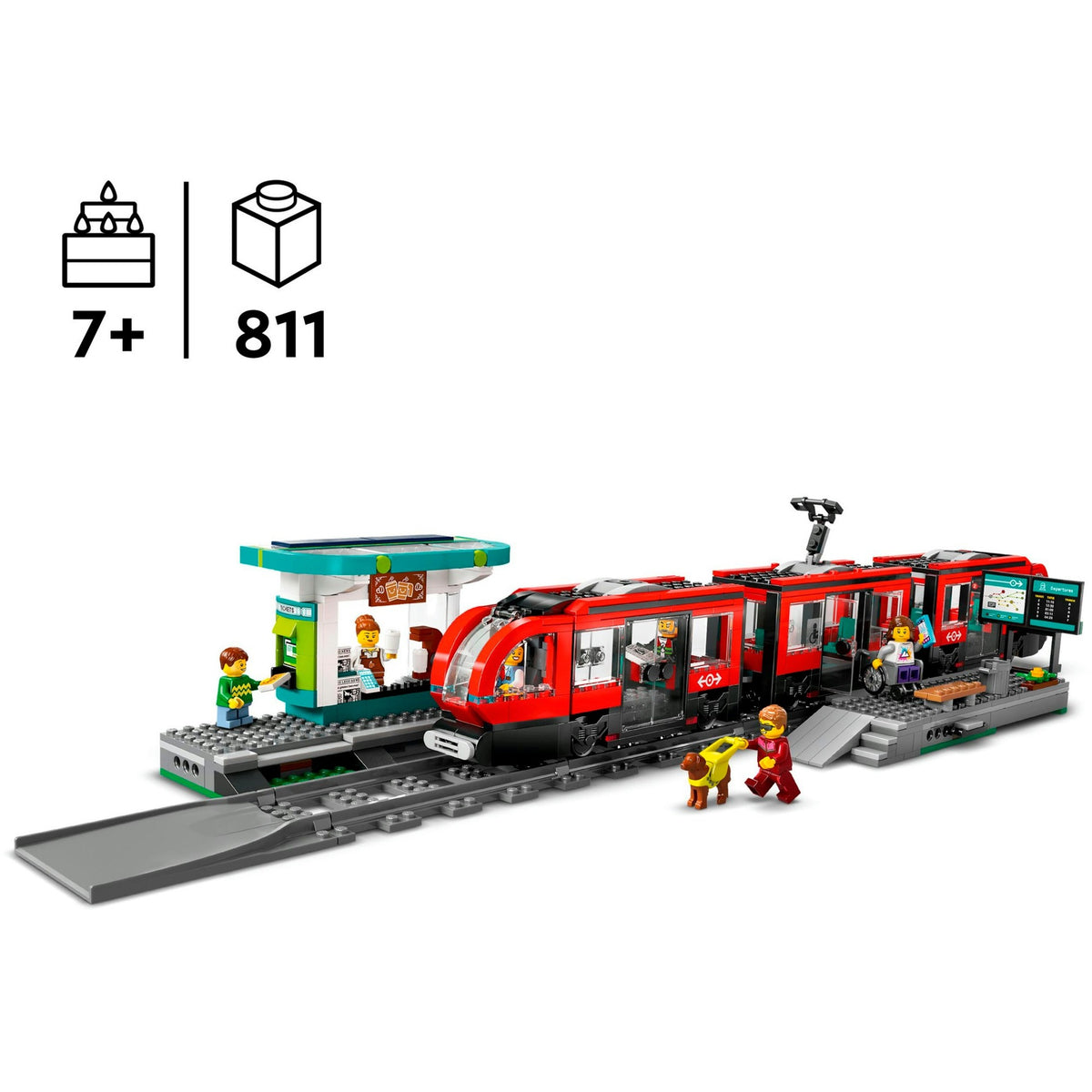Lego City Tramwaj i stacja - 60423