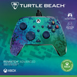 Turtle beach rematch advanced bedrade controller - glitch green (groen, xbox series x|s, xbox one, pc)