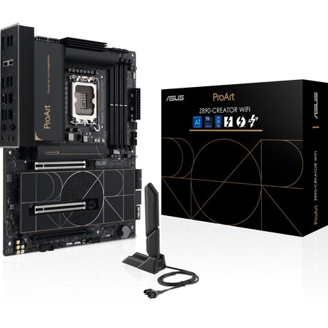 Płyta główna Asus ProArt Z890-Creator WiFi Socket 1851 (RAID, 2,5 GB-LAN, 10 GB-LAN, Wi-Fi 7, BT, dźwięk, ATX)