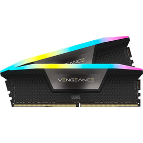 Zestaw Corsair 48 GB DDR5-6000 RAM (czarny, CMH48GX5M2E6000C36, Vengeance RGB, XMP 3.0)