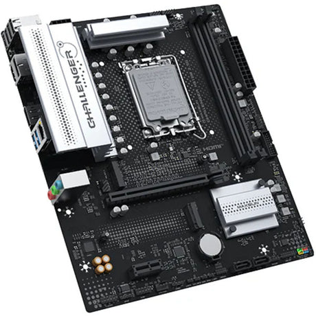 Płyta główna Maxsun MS-Challenger H810M 2.5G Socket 1851 (czarna, 2,5 GB-LAN, dźwięk, µATX)