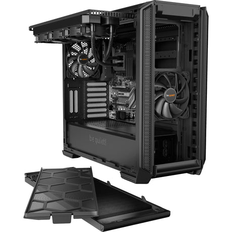 Bądź cicho! Obudowa midi tower Silent Base 601 (czarna | 3x USB-A)