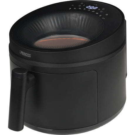Frytownica na gorące powietrze Princess Cyclone Vision Airfryer (czarna, 5 litrów)