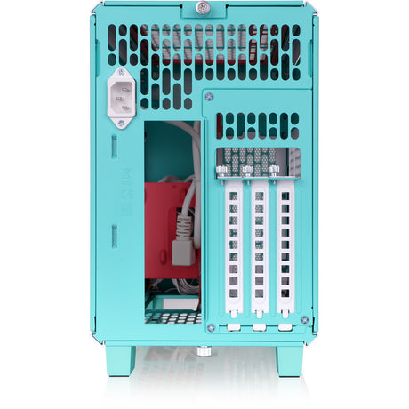 Obudowa mini tower Thermaltake tr100 miętowa truskawka (miętowa jagoda | 2x USB-A | 1x USB-C)