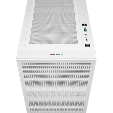 Obudowa mini tower Deepcool ch360 (biała | 1x USB-A | 1x USB-C | RGB | okienko)