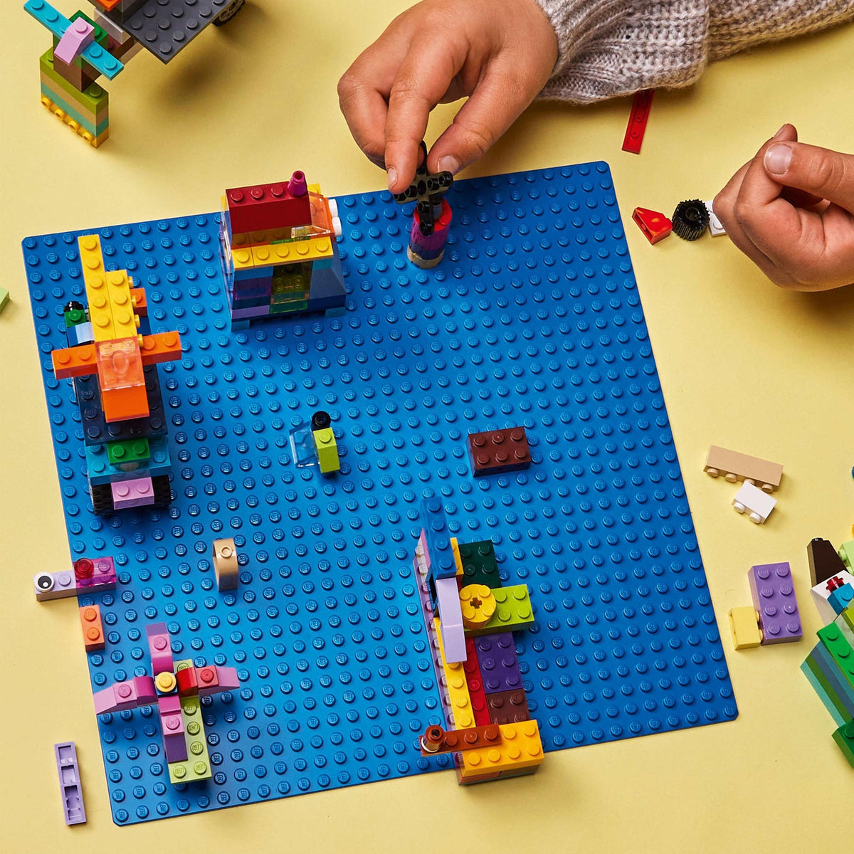Lego klasyczna niebieska płyta konstrukcyjna - 11025
