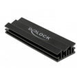 Delock Radiator 70 mm dla modułu m.2 (czarny)