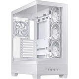 Obudowa midi tower Asus a31 plus (biała | 2x USB-A | 2x USB-C | szkło hartowane)