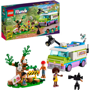 Lego friends - zabawka konstrukcyjna furgonetki z wiadomościami (41749)