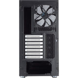 Konstrukcja fraktalna definiuje obudowę midi tower r5 (czarna | 4x usb-a)