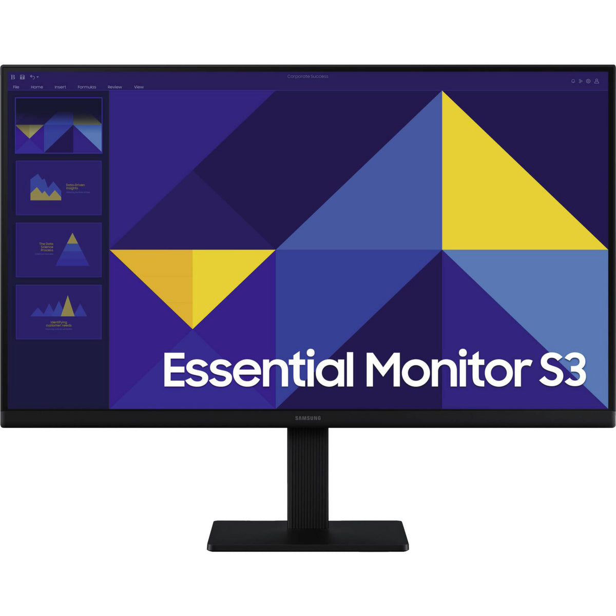 Monitor Samsung Essential s3 s30gd 27 (czarny, hdmi, vga)