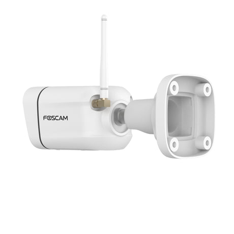 Foscam v8p, dwuzakresowa kamera bezpieczeństwa Wi-Fi 4K 8MP (biała, z alarmem dźwiękowym i świetlnym)