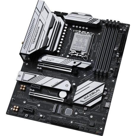 Płyta główna Maxsun MS-Terminator Z890-A WiFi Socket 1851 (czarna, RAID, 2,5 GB-LAN, WLAN, BT, dźwięk, ATX)