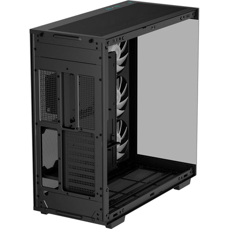Obudowa Deepcool CH780 Midi Tower (czarna | 4x USB-A | 1x USB-C | RGB | szkło hartowane)