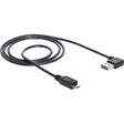 Delock Kabel easy-usb 2.0-a do kabla micro-usb-b (1 metr)