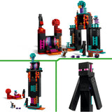 Lego Minecraft 2w1 Wieża Endermana dla dzieci - 21279