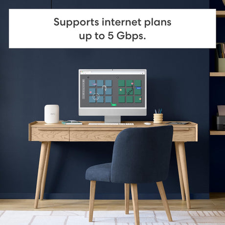 Router WiFi Eero pro 7 mesh, 3-częściowy router mesh (biały)