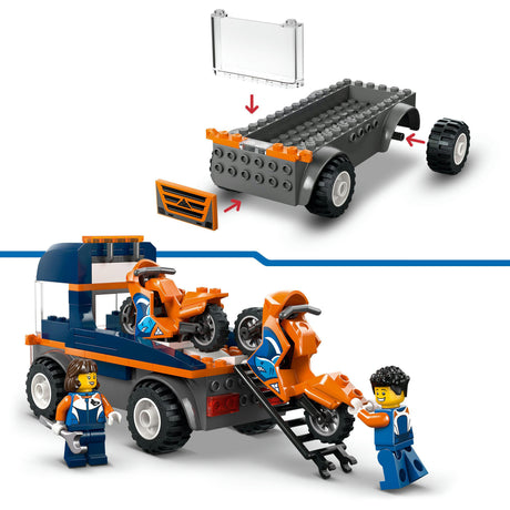 Lego City 60491 Transporter motocykli