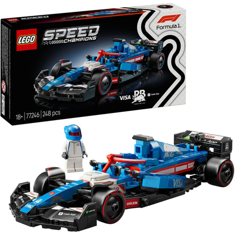 Lego Speed Champions Visa Cash App RB VCarb 01 Zestaw samochodów wyścigowych F1 - 77246