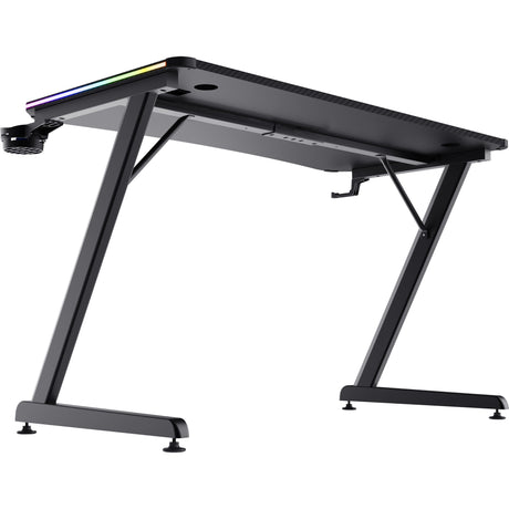 Biurko do gier Trust GXT 709 Luminus RGB (czarne)
