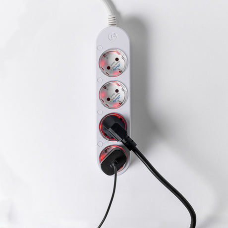 Listwa zasilająca Shelly listwa zasilająca gen4 (biała, WiFi, Bluetooth, Zigbee)