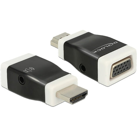 Delock Adapter HDMI A do VGA (czarny)