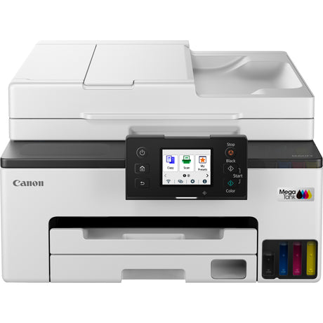Uniwersalna drukarka atramentowa Canon maxify gx2051 z funkcją faksu (biały, drukowanie, kopiowanie, skanowanie, faksowanie, Wi-Fi)