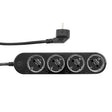 Listwa zasilająca Shelly gen4 (czarna, wifi, bluetooth, zigbee)