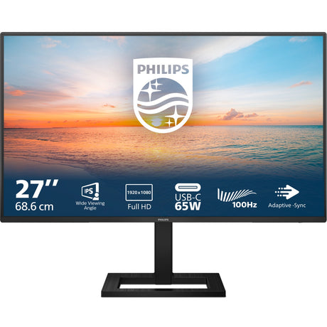 Monitor Philips 27e1n1300ae 00 27 (czarny, HDMI, 2x USB-A, USB-C)