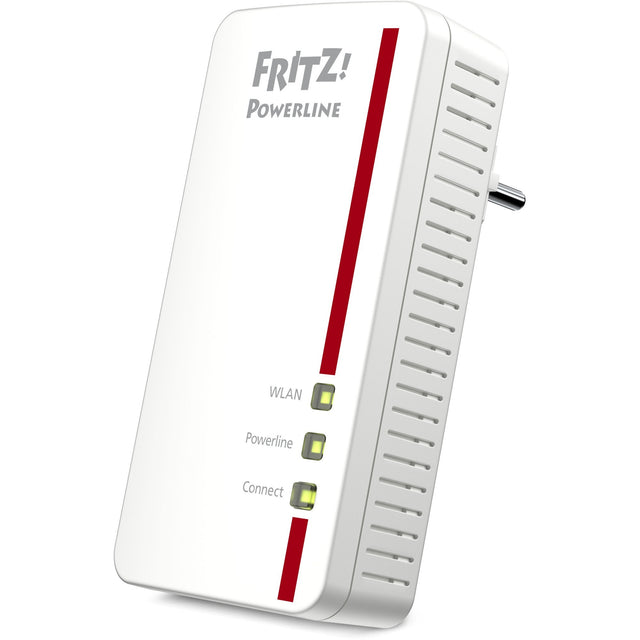 Fritz! powerline 1260e International (biały, 1 szt., siatka Wi-Fi)
