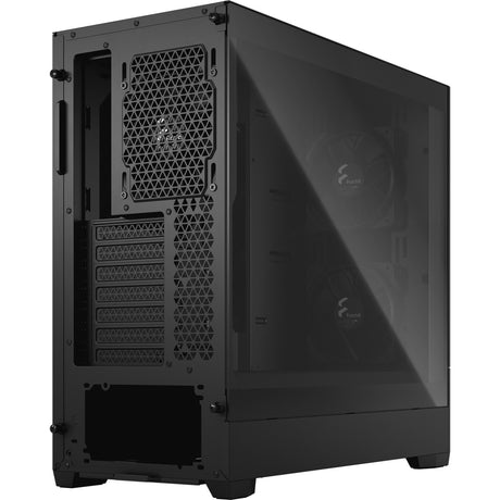 Obudowa Midi Tower w stylu Fractal Pop Silent Black tg Clear Tint (czarny | 2x USB-A | szkło hartowane)