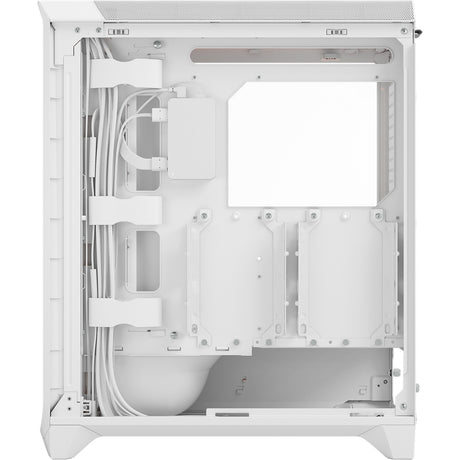 Konstrukcja fraktalna meshify 3 ambient pro rgb obudowa midi tower (biała | 2x usb-a | 1x usb-c | rgb | szkło hartowane)