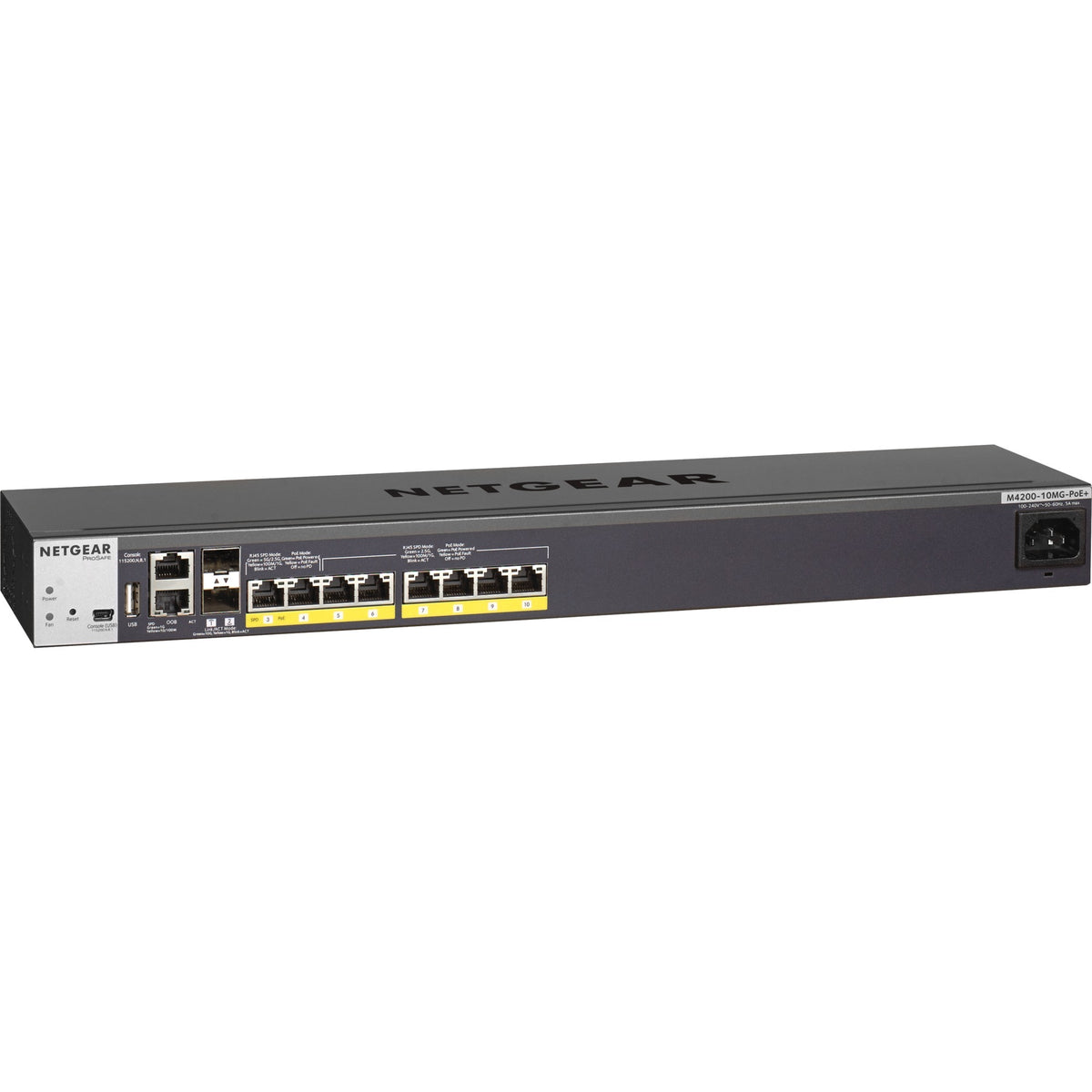 Przełącznik Netgear prosafe m4200-10mg-poe+