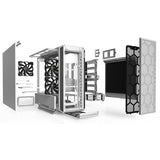 Bądź cicho! Obudowa midi tower Silent Base 802 (biała | 2x USB-A | 1x USB-C)