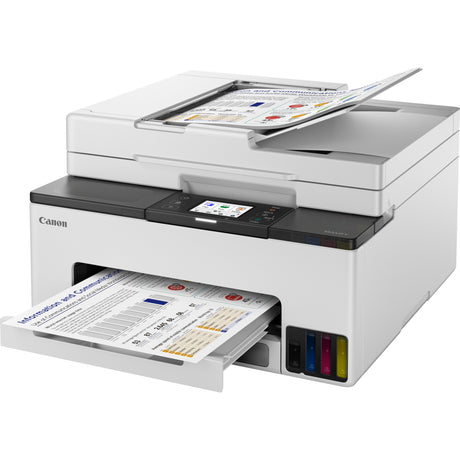 Uniwersalna drukarka atramentowa Canon maxify gx2051 z funkcją faksu (biały, drukowanie, kopiowanie, skanowanie, faksowanie, Wi-Fi)